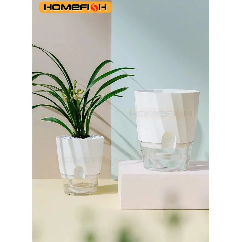 Double Layer Self-Watering Planter