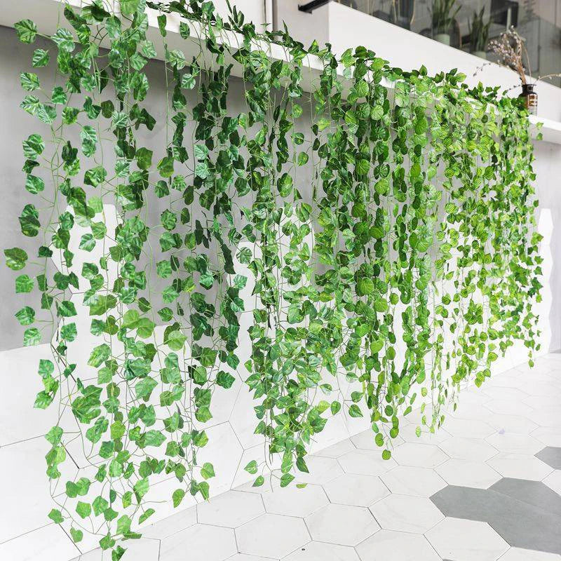 Handwoven Rattan Wall Planter