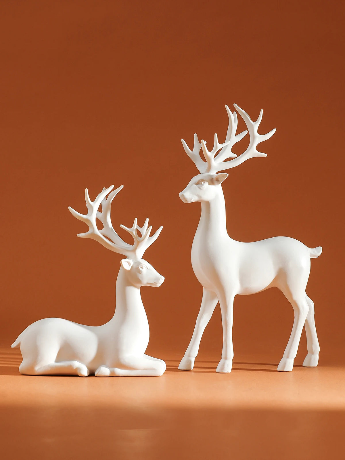 2-Piece Christmas Reindeer Table Decor