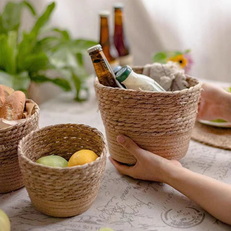 Woven Decorative Storage Basket