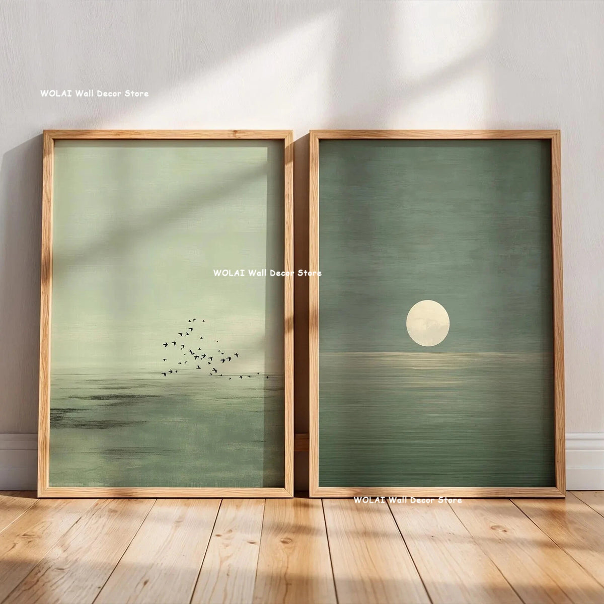 Japanese Wabi-Sabi Mountain Wall Art