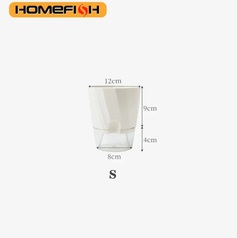 Double Layer Self-Watering Planter