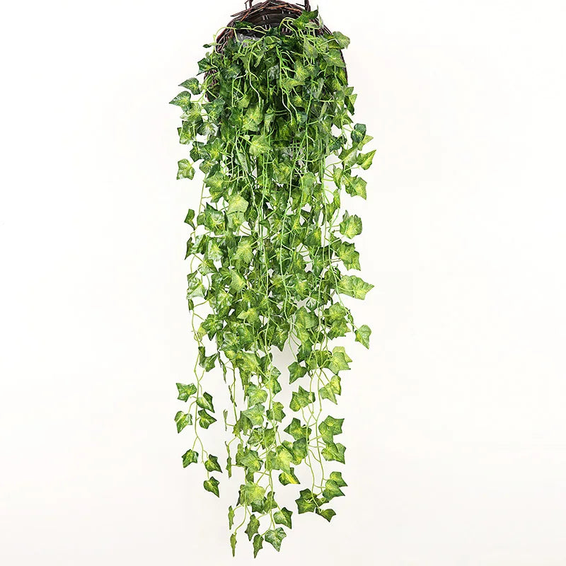 Handwoven Rattan Wall Planter
